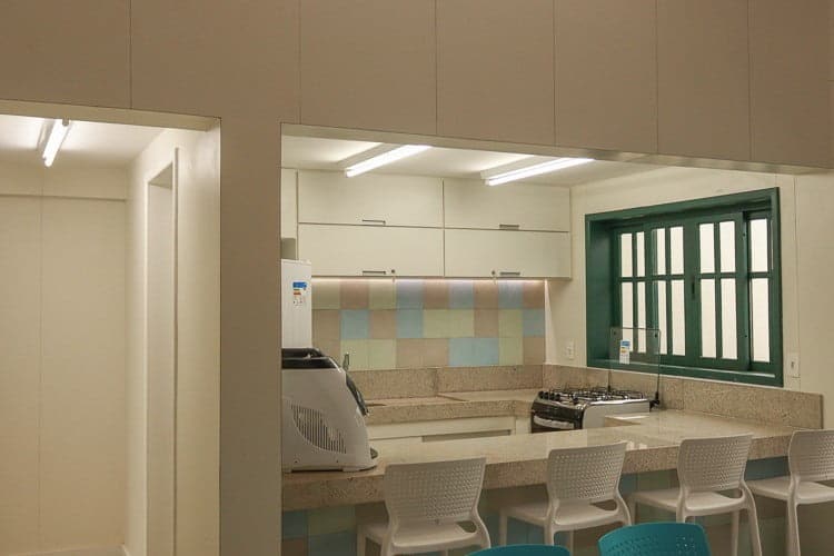 A cozinha equipada fornecerá maior conforto aos pacientes - Foto: Lui Pereira/Agência Primaz