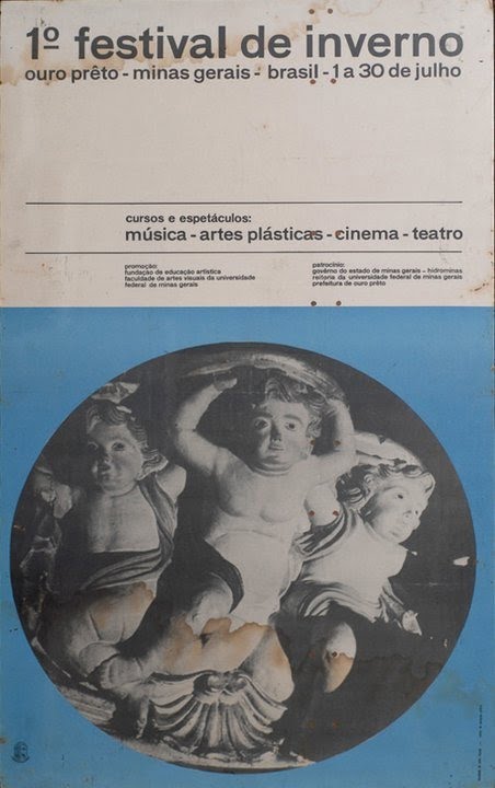 Primeiro cartaz Festival de Inverno - 1967