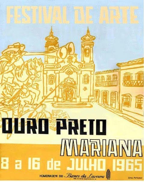 Cartaz Festival de Arte 1965
