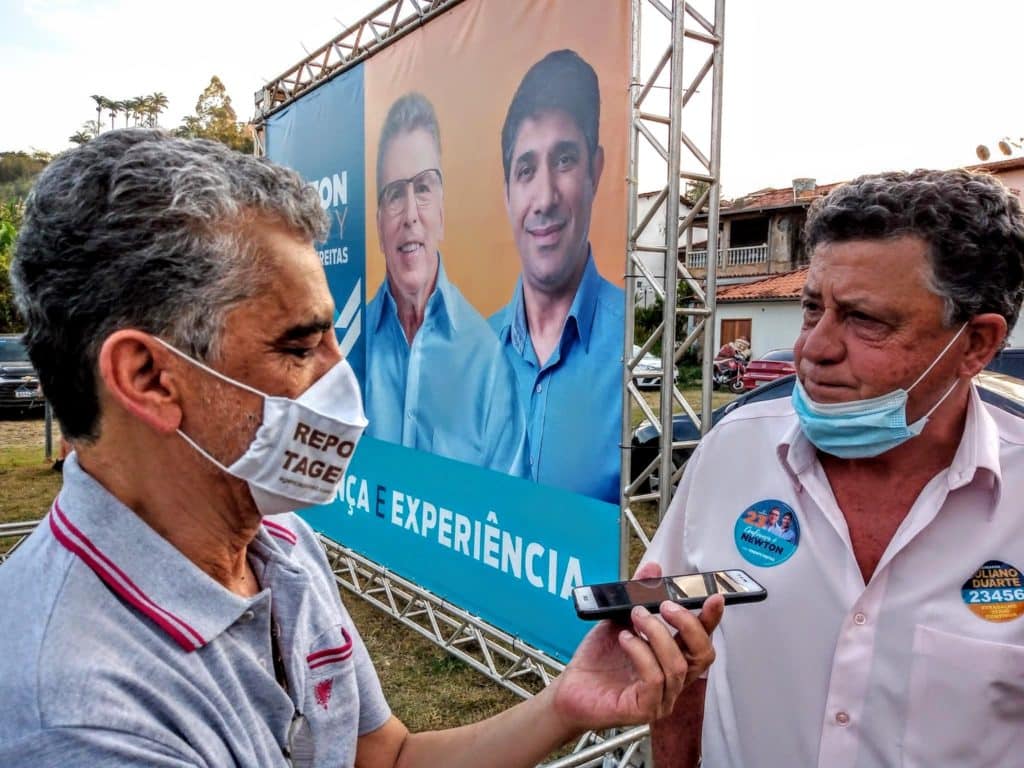 Pai do atual prefeito, Duarte Gonçalves concorreu como vice de Newton Godoy em 1996. Foto: Marcelo Sena/Agência Primaz