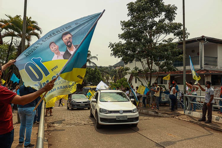 Simpatizantes prestigiam inauguração do comitê de Bruno Mól e Rodrigo Miranda - Foto: Lui Pereira/Agência Primaz