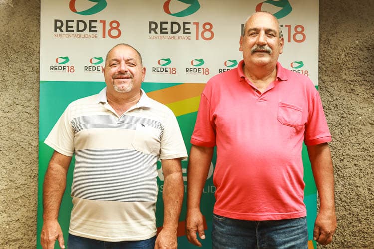 Chico espera que histórias de superação dele e de Luiz Salles, candidato a vice-prefeito, inspirem e convençam a juventude pobre de Mariana. Foto: Lui Pereira/Agência Primaz