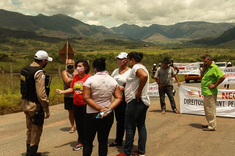 A Polícia Militar Rodoviária precisou ser acionada para auxiliar na segurança - Foto: Lui Pereira/Agência Primaz