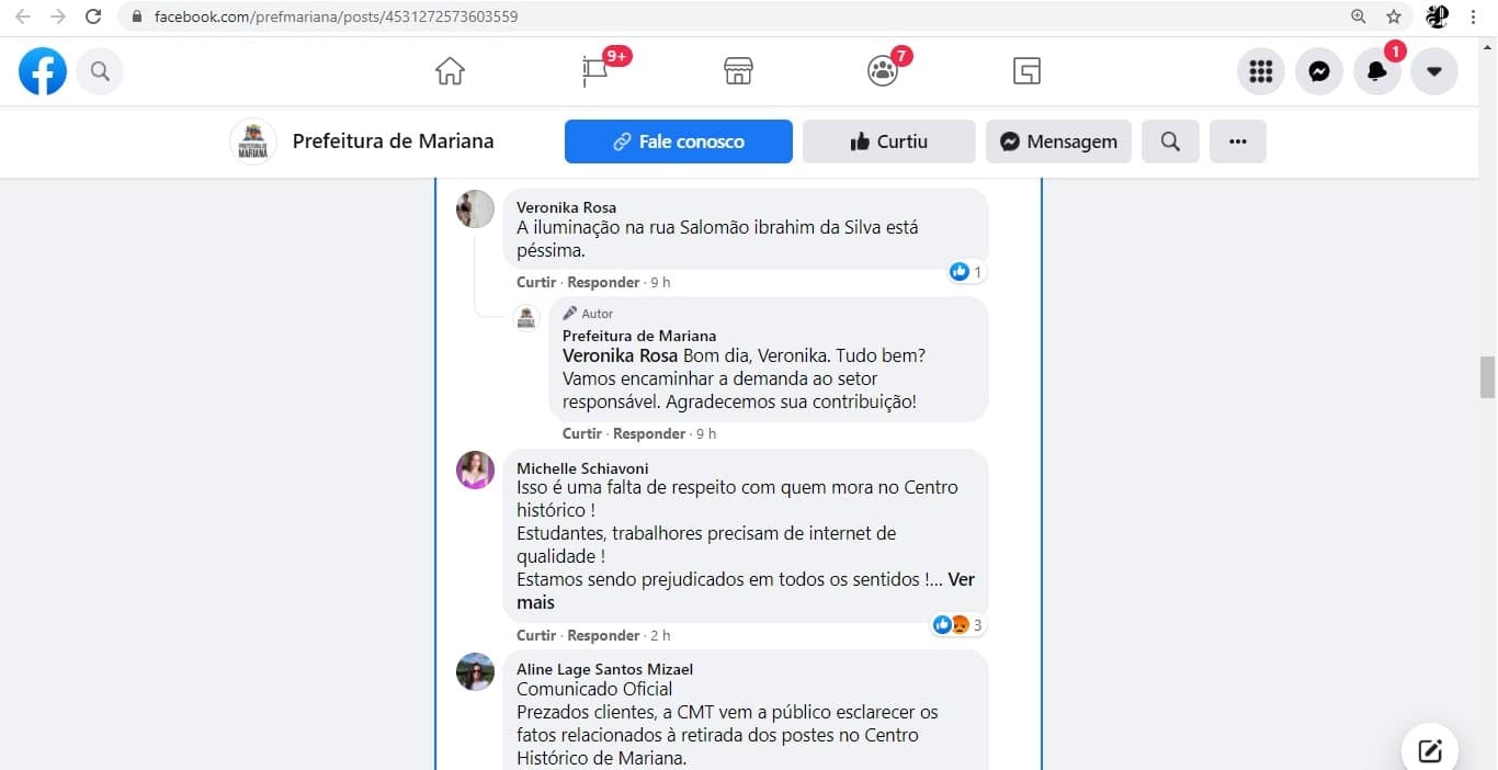 Reprodução 11/17: Facebook
