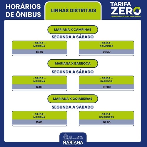 Mariana x Campinas - Mariana x Barroca - Mariana x Goiabeiras