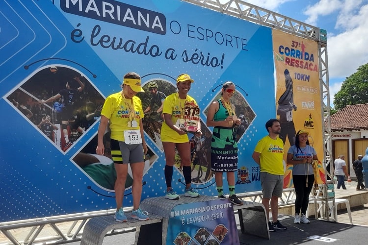Pódio feminino Mariana - Foto: Luiz Loureiro/Agência Primaz