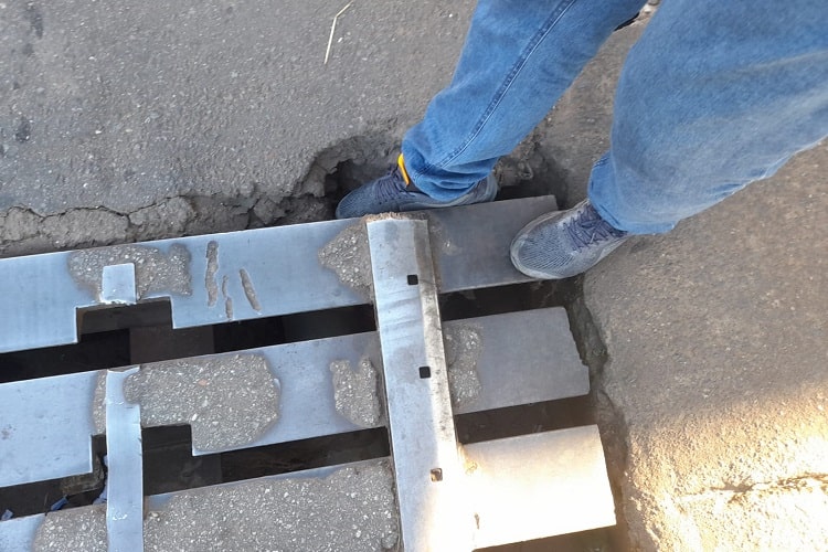 Risco à integridade física dos pedestres