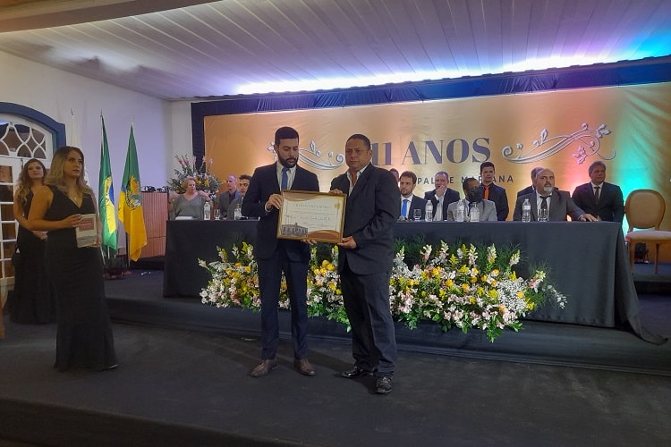 Cidadão Honorário - Luiz Fernando Bandeira de Mello, representado por Cristiano Vilas Boas