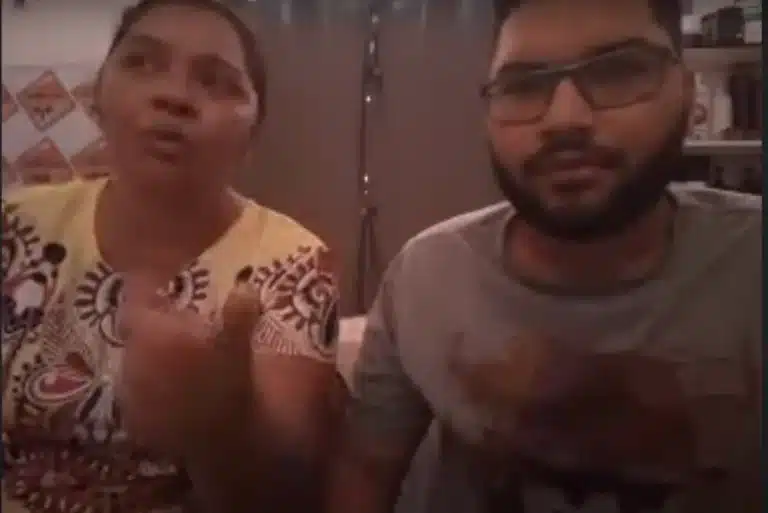 Acsa e Ayrton Veras, durante depoimento à Comissão de Direitos Econômicos da Cãmara de Ouro Preto, a respeito de trote violento