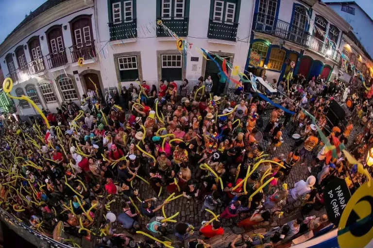 Com muita alegria, o carnaval de 2023 em Ouro Preto, busca atrair milhares de pessoas