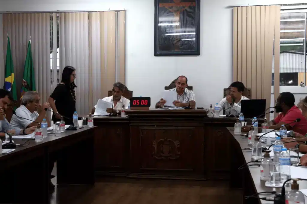 Abertura da 1ª reunião ordinária de 2023, da Câmara Municipal de Mariana, sob comando da nova Mesa Diretora