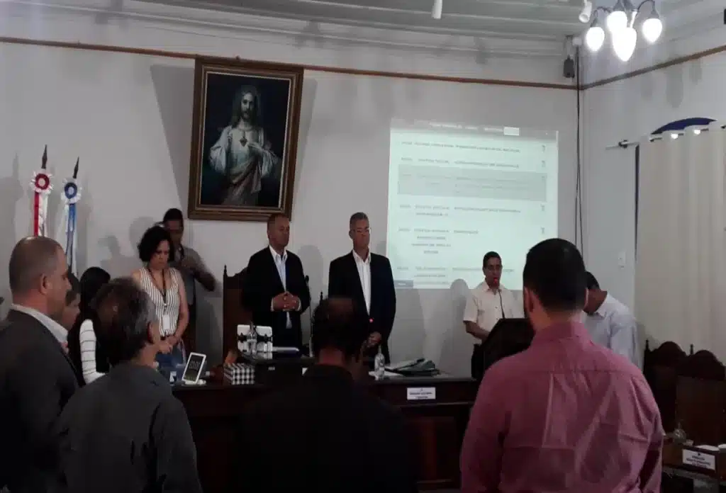 Abertura da legislatura 2023 da Câmara de Ouro Preto aconteceu sob coordenação da nova Mesa Diretora