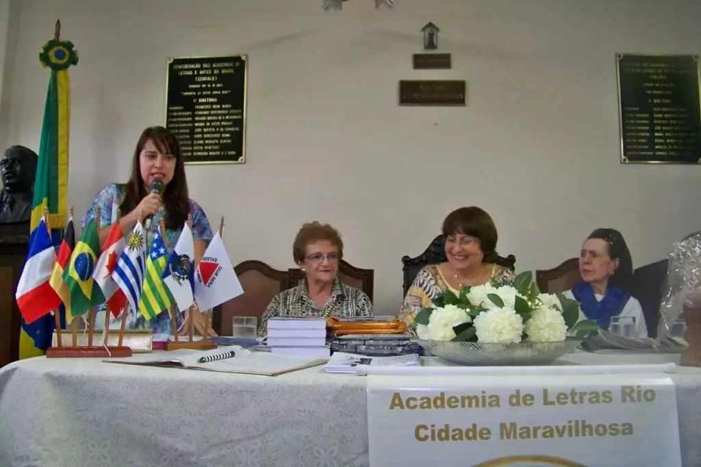 Palestra sobre o Movimento de Arte Aldravista na Academia de Letras do Rio de Janeiro