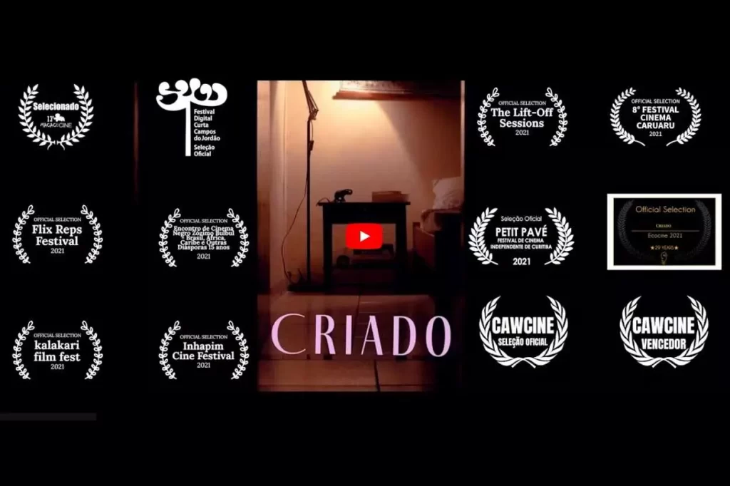 Divulgação do curta-metragem “Criado”, de Uriel Marques, apresentado na 4dição 2023 do Cinema na Cidade