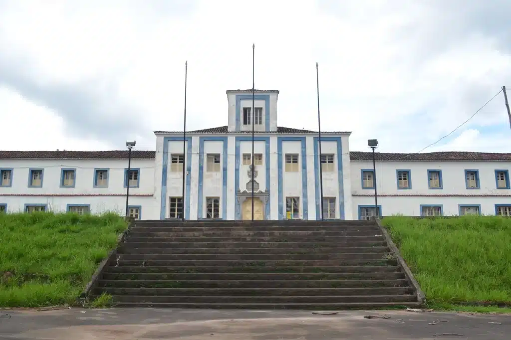 Fachada do Colégio Dom Bosco, construção histórica que será ocupada pelo hotel do grupo Vila Galé