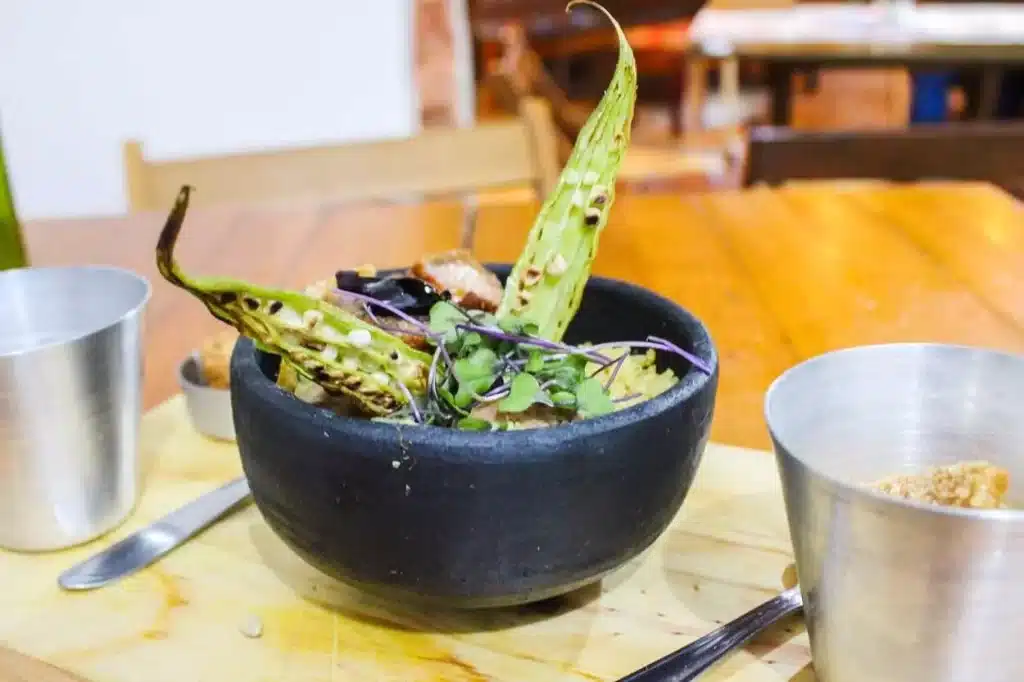 “Juntos e Misturados”, prato da Casa da Vila Bar, concorrente do Festival Gastronômico de Itabirito