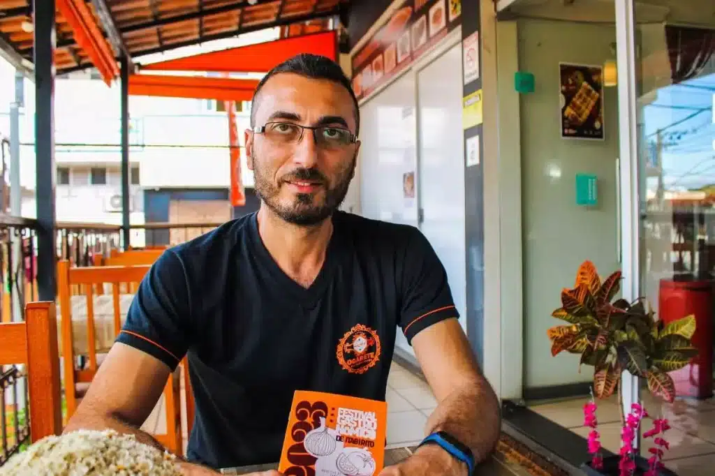 Fadi Catrin, proprietário do Ogarete