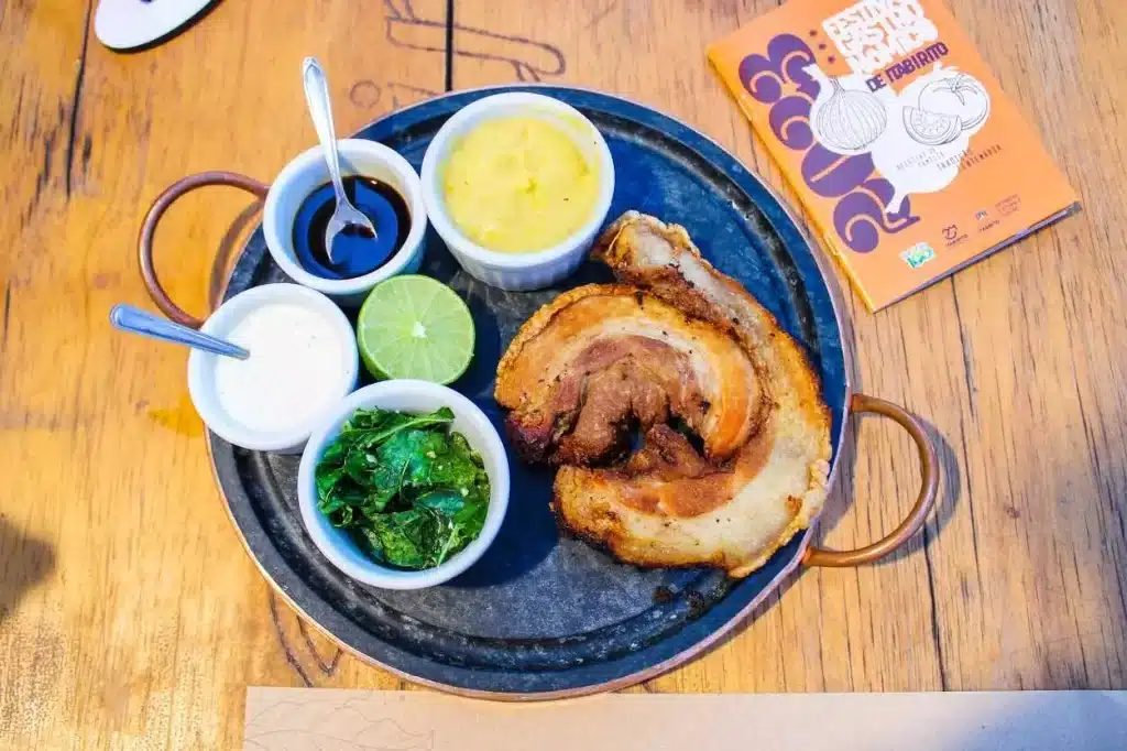 Versão reduzida de “Lembranças da D. Lourdes e Sr. João”, prato do Divino Café, que concorre à premiação do Festival Gastronômico