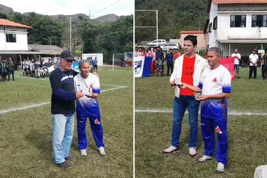 Ex-atleta e ex-árbitro, Domingos Maia (Niniu) e o vereador Manoel Douglas (PV) foram alguns dos homenageados pela LEMA