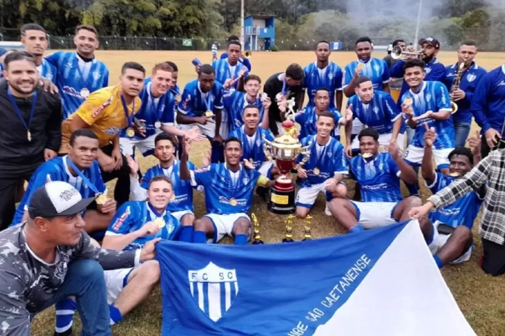 Em setembro de 2022, de virada, o São Caetanense derrotou o União Passagense, por 3x1, na final do campeonato de juniores