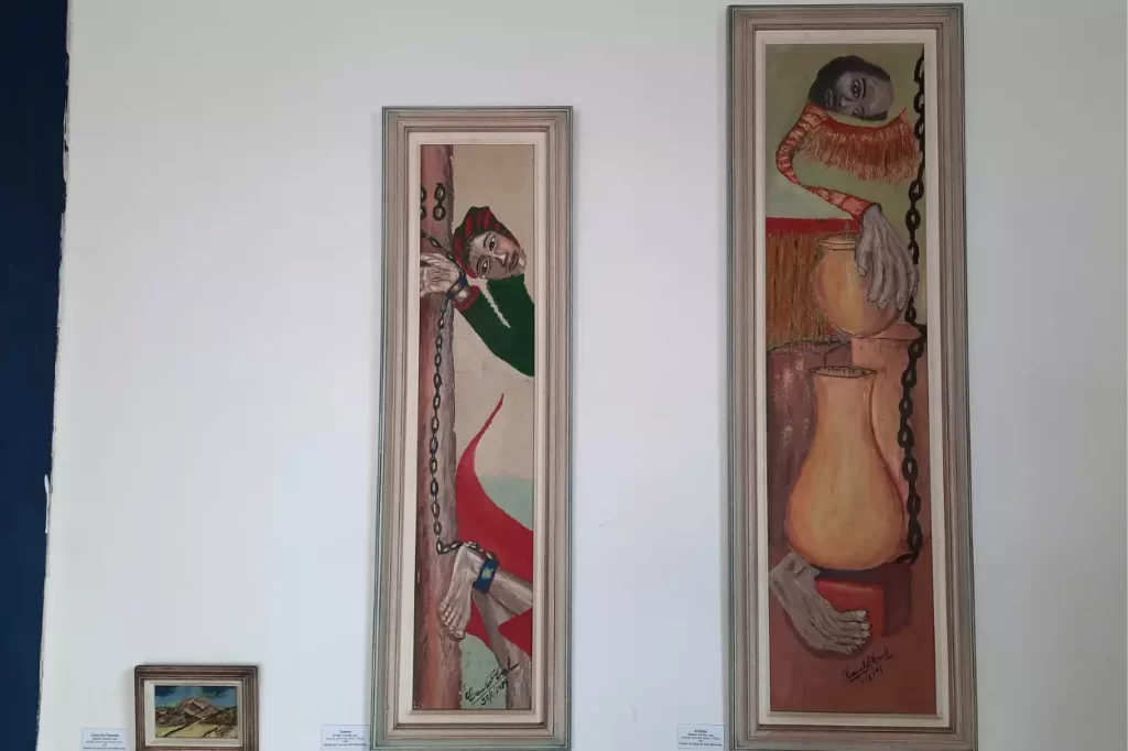 Quadros de Camilo Leal expõem as violências da escravidão