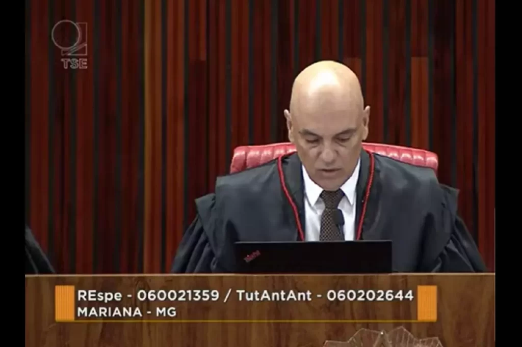 Mesmo depois de garantida a vitória de Celso Cota, após o voto do ministro Raul Araújo, o presidente do TSE, Alexandre de Morais, fez manifestação favorável ao recurso do candidato eleito em 2020