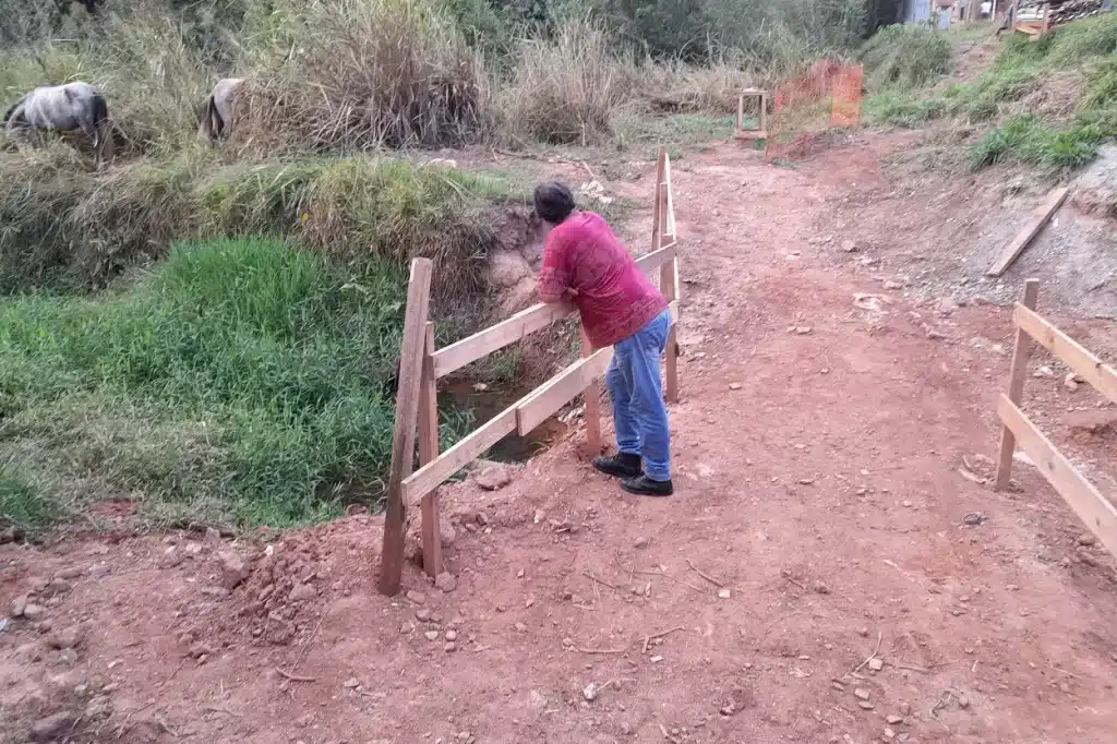 Marino D'Angelo foi atingido por disparo de Spark quando arrancou a cerca de madeira (já reconstituída), instalada por empresa contratada pela Fundação Renova