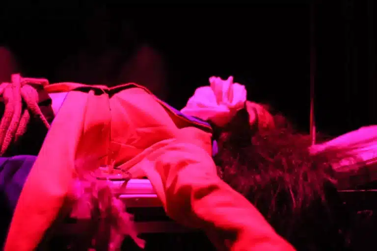 A peça foi uma adaptação dos textos “O Pequeno Príncipe” e “1984”. Fotos: Marina Ferreira/Agência Primaz