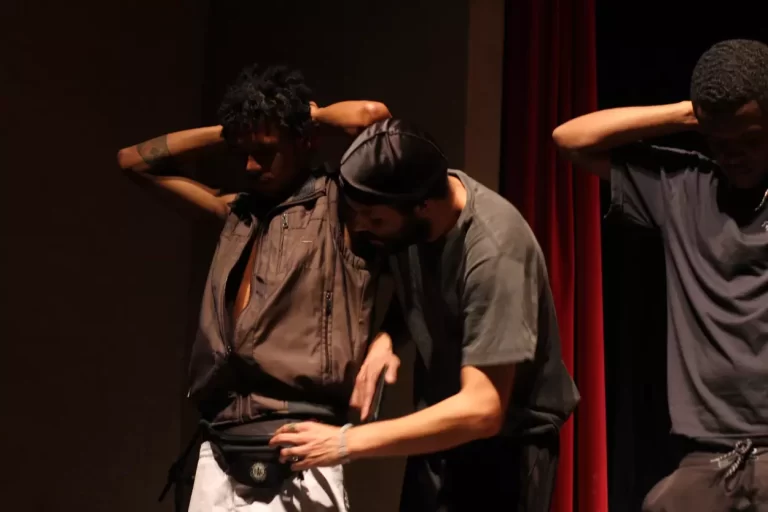 Bomblack, Lucas Bento, Demanjah, Natanael Marques e Keny fazem parte do Movimento TT1. Fotos: Marina Ferreira/Agência Primaz