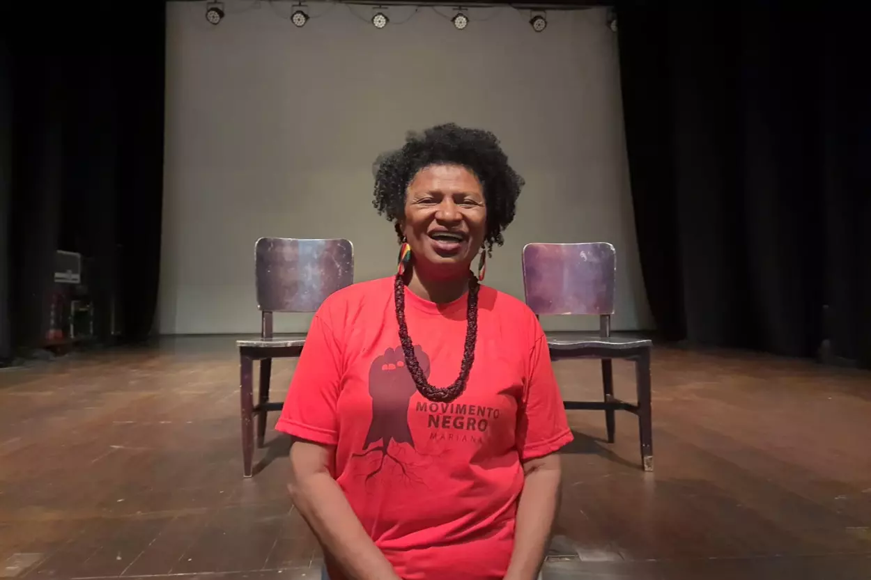 Aída Anacleto, presidenta do Conselho Municipal da Promoção da Igualdade Racial e coordenadora adjunta do Neabi