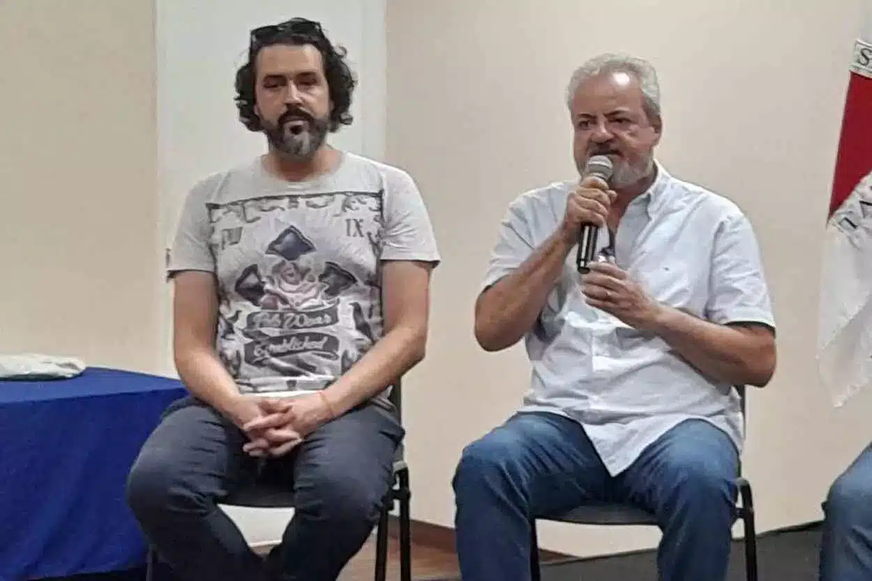 A nomeação de Gustavo Leite (à esquerda), para a Secretaria de Patrimônio Histórico, Cultura, Turismo e Lazer foi anunciada por Celso Cota