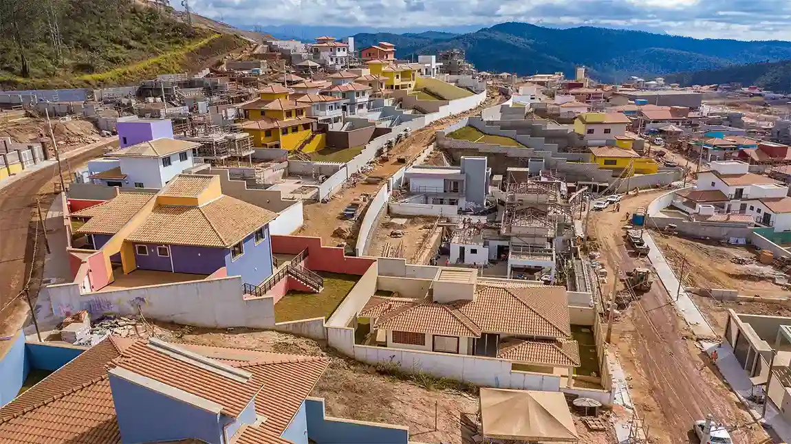 Vista panorâmica do Novo Bento em outubro de 2022