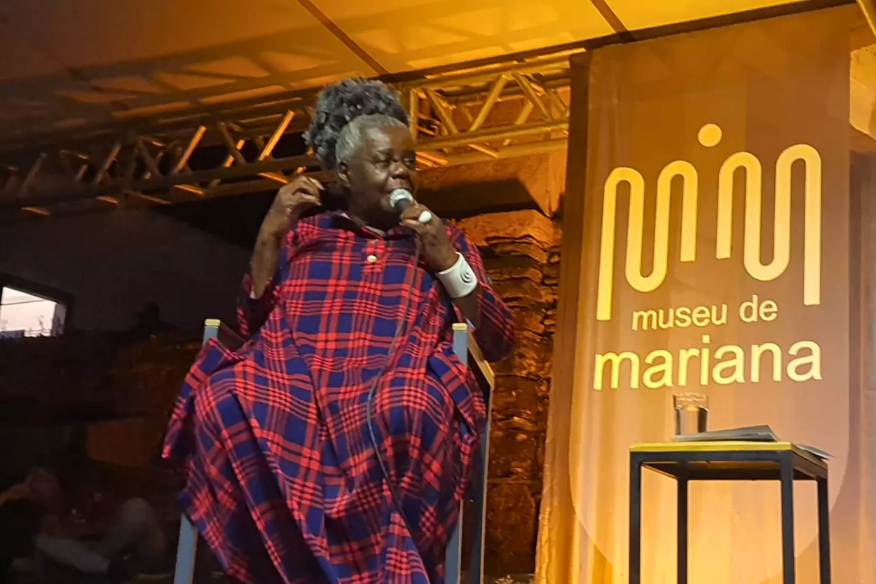 A escritora Conceição Evaristo, foi uma das convidadas do “Sílabas e Sons”, em dezembro de 2023