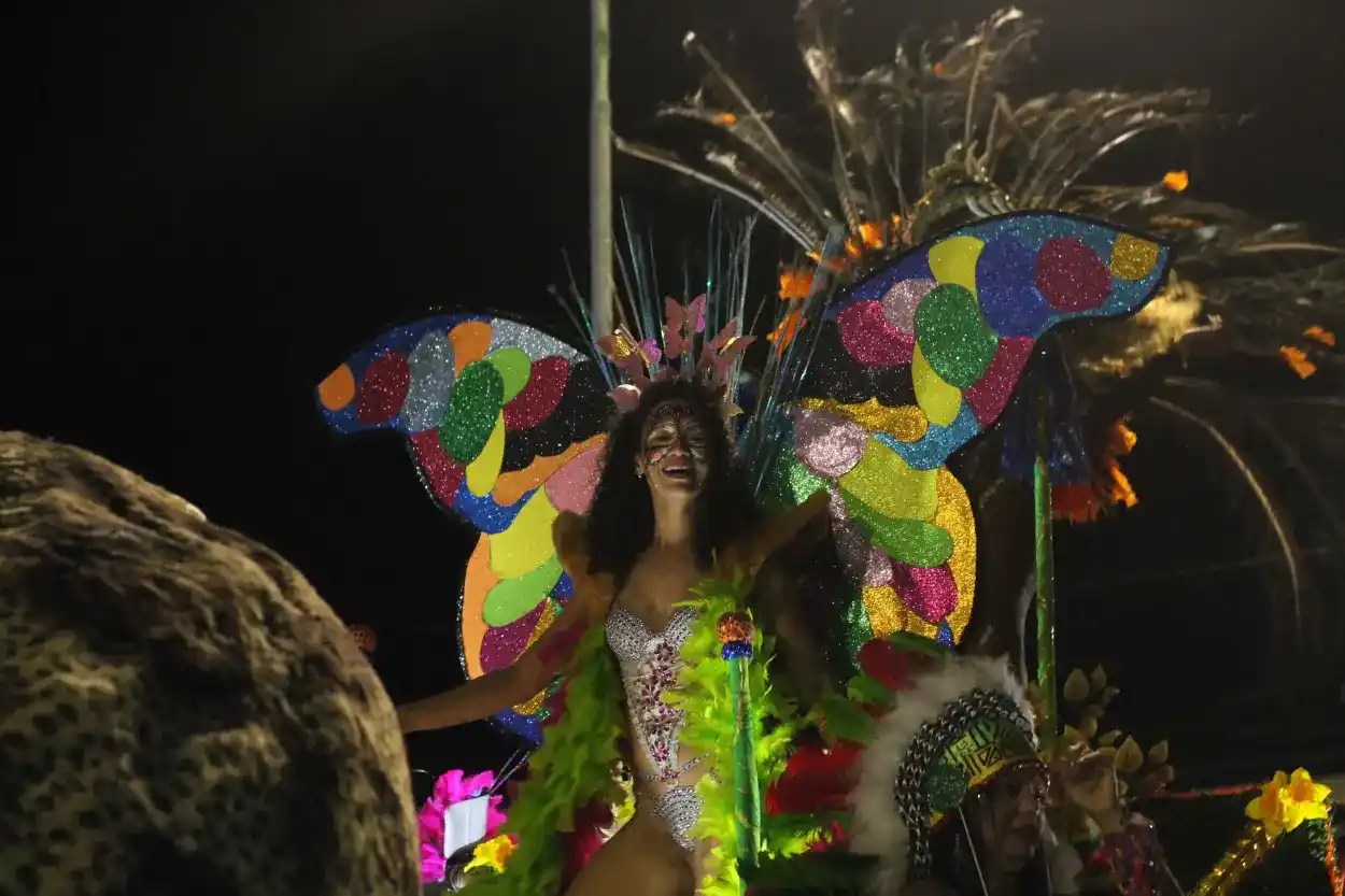 Desfile das escolas de samba - Vila do Carmo