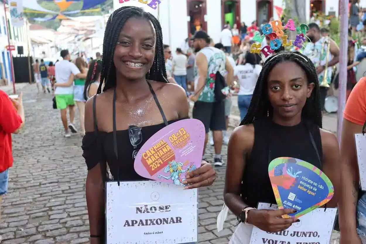 Mensagens de conscientização para um carnaval consciente e seguro - Foto: Luiz Loureiro/Agência Primaz
