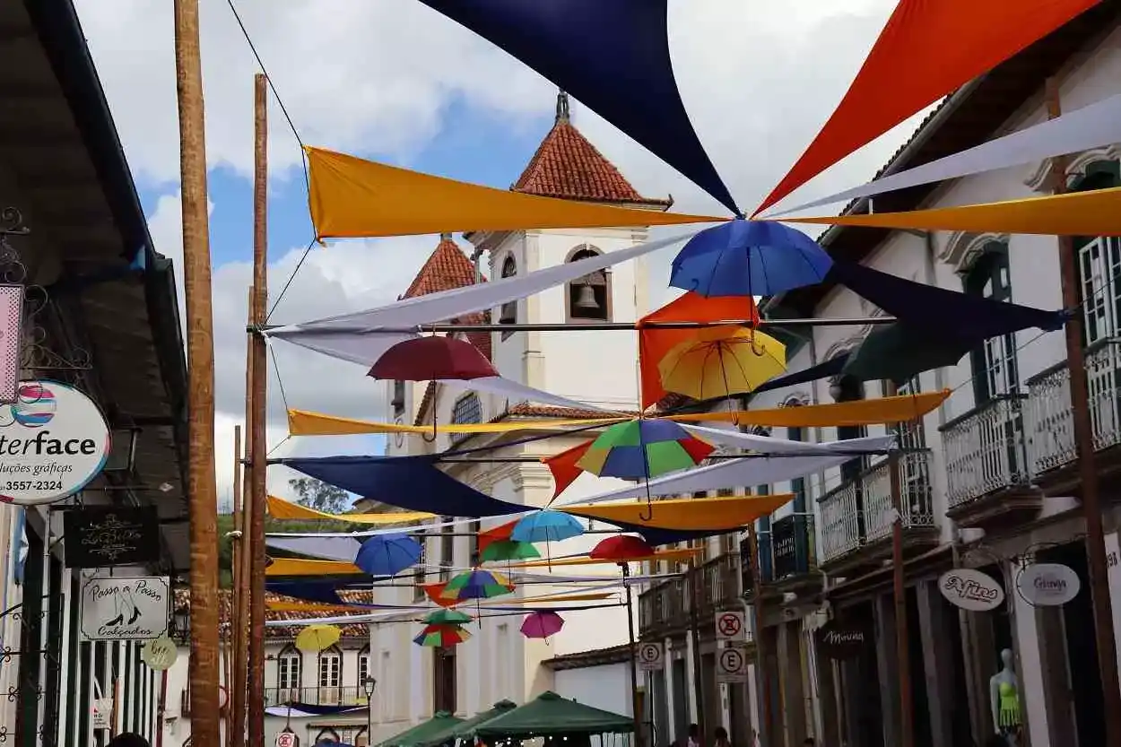 Decoração da Rua Direita