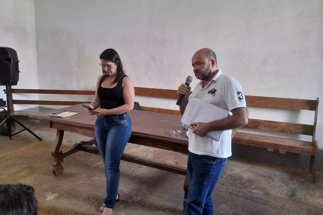 Karine e Marcos são os responsáveis pela interlocução entre a Secretaria de Planejamento e as entidades contempladas com recursos das emendas impositivas