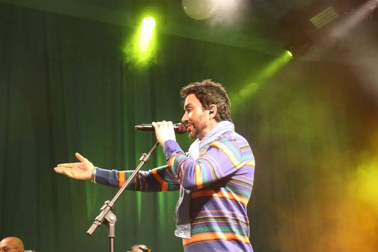 Jovens eram minoria na plateia do show de Padre Fábio de Melo