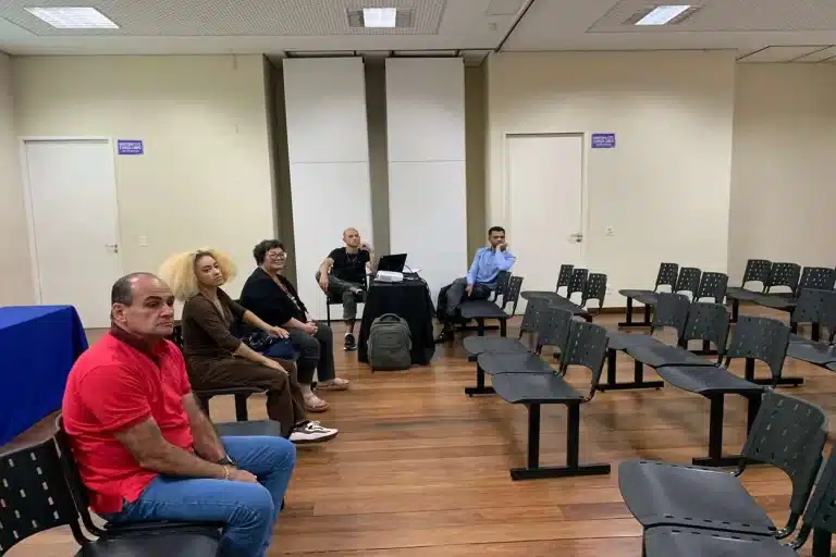 Poucas pessoas participaram da segunda consulta pública realizada no município para tratar sobre a Política Nacional Aldir Blanc