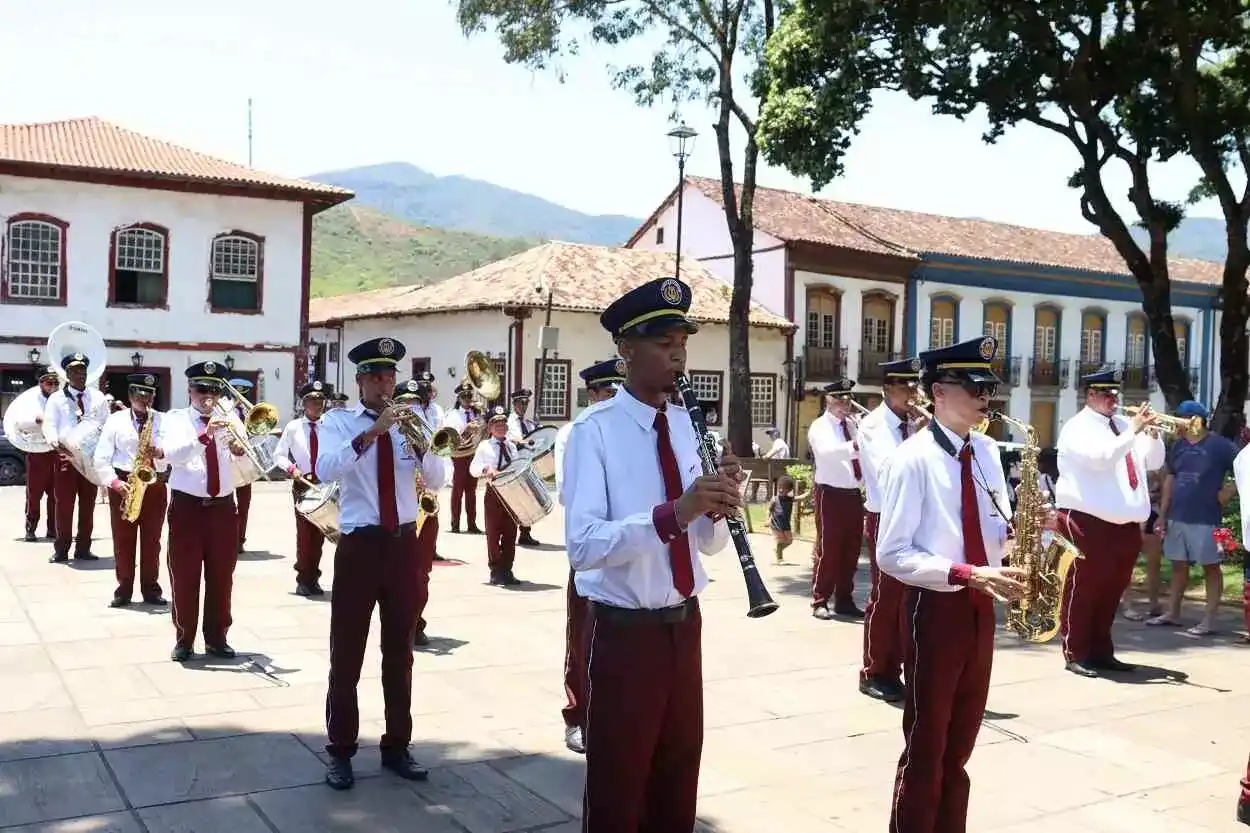 A Sociedade Musical São Caetano representa uma vertente musical diferente no Festival Sons do Brasil