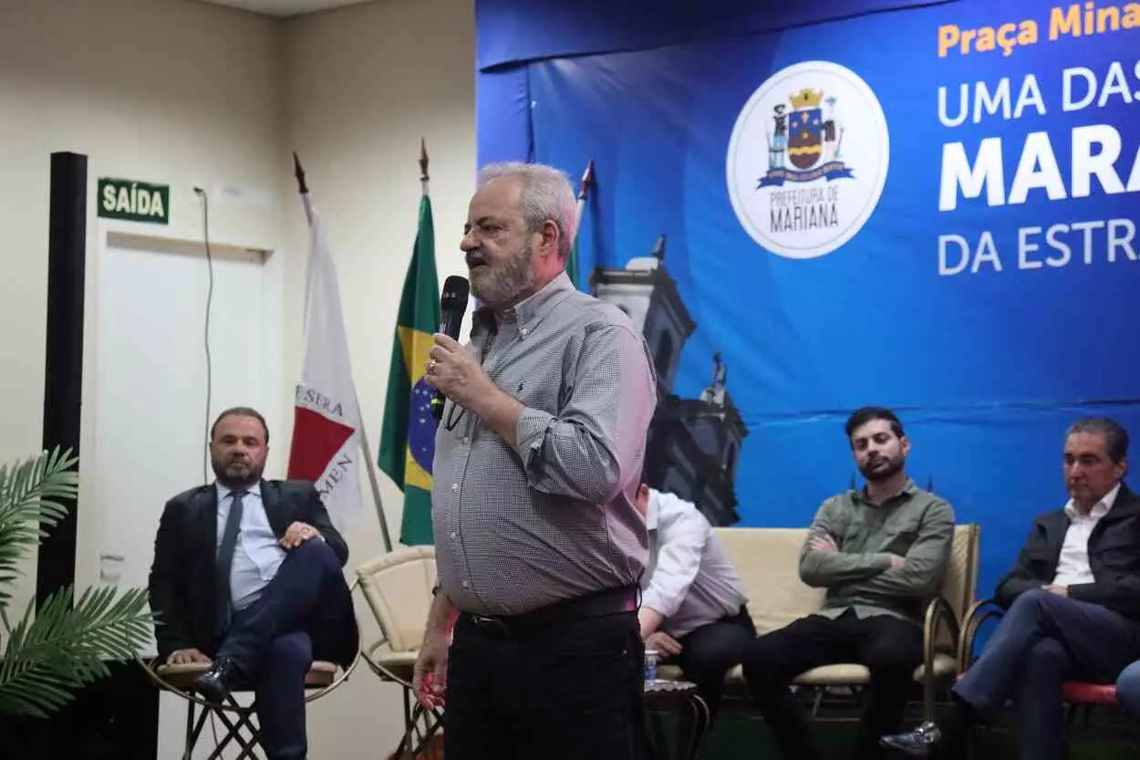 De acordo com Celso Cota, a crescente arrecadação municipal e as parcerias com governos, mineradoras e Fundação Renova vão garantir os recursos para os investimentos de dois anos de obras estruturantes