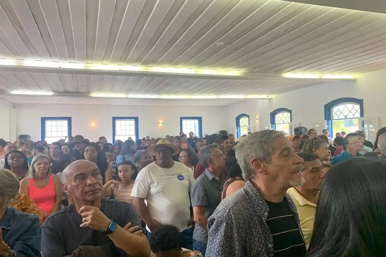 Salão social do Marianense recebeu grande público para a convenção