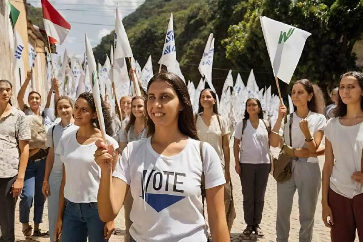 Candidatos apostam em campanha feita via atividades de militância e mobilização de rua