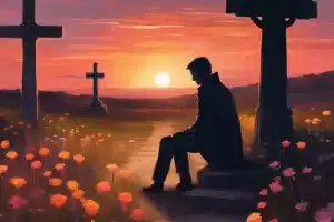 Ilustração criada por Inteligência Artificial para o texto O Senhorio Terrível e a Nostalgia