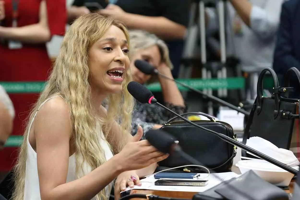 Erika Hilton é autora da pEC que estabelece o fina da escala 6x1 de trabalho