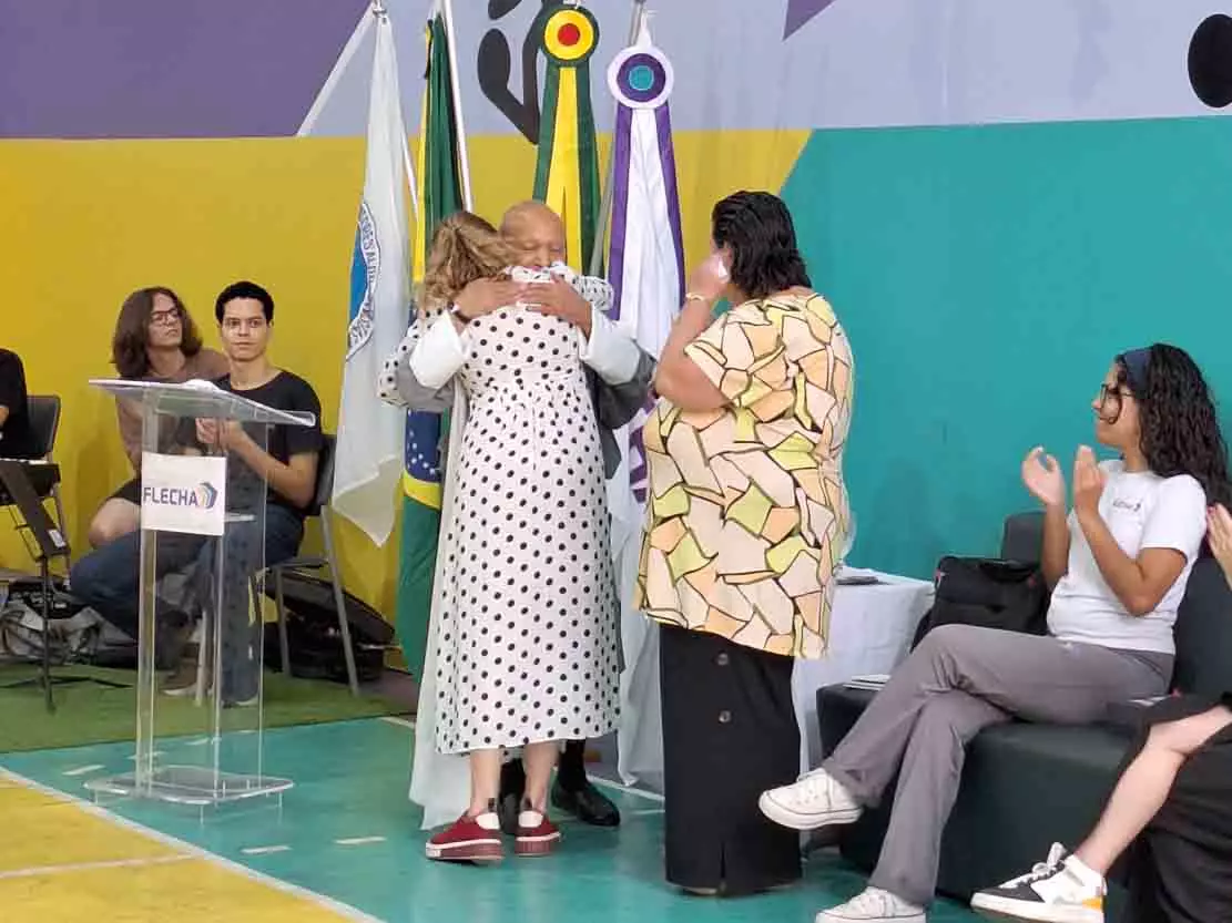 Foto para a matéria da visita de Thakur Powdyel.