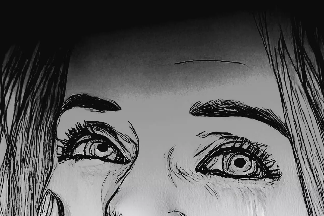 Ilustração da reportagem sobre estupro na República Bangalô, em ouro Preto.