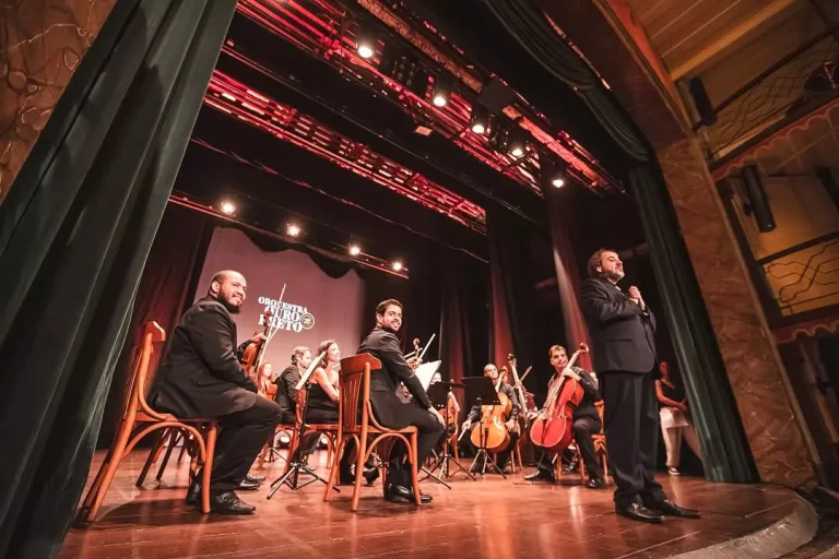 Foto para a matéria "Orquestra Ouro Preto une tradição e inovação em novo álbum".