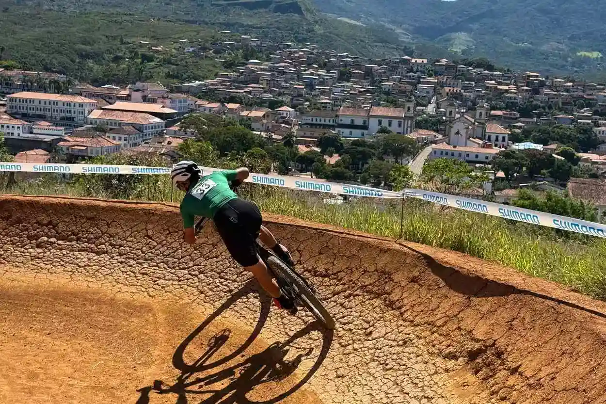 Percurso do XCO foi composto por trecho urbano, também utilizado pelo XCC e circuito de montanha, típico de mountain bike, implantado nas proximidades do Cruzeiro