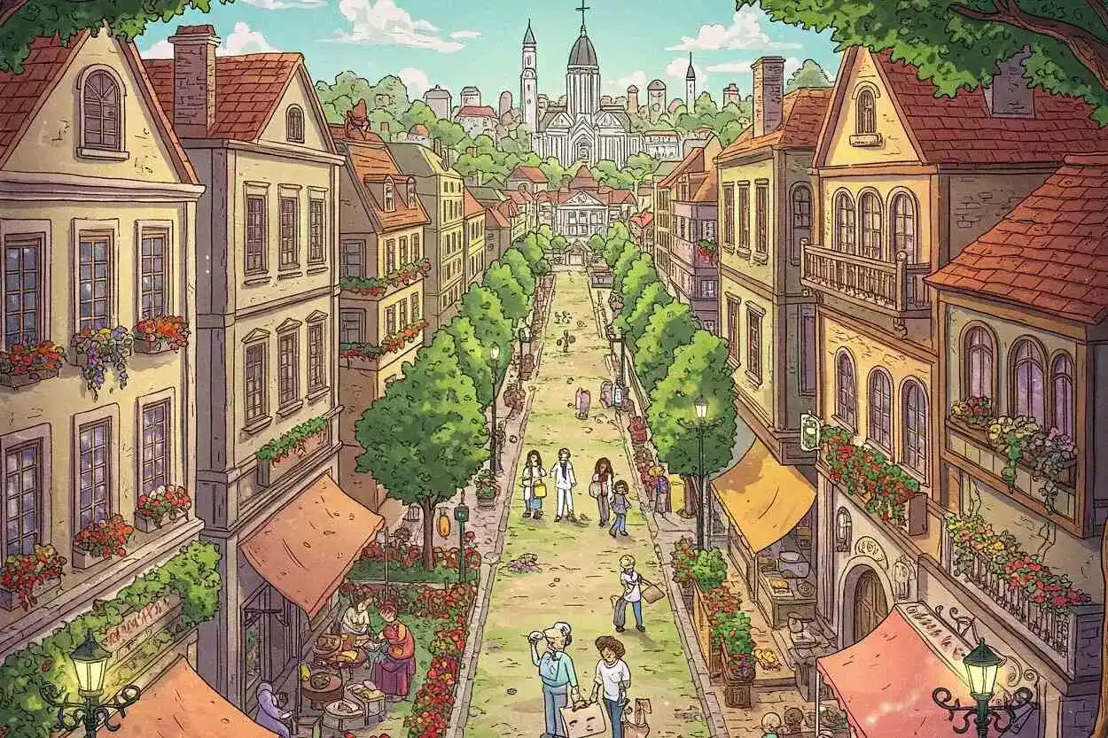 Idealização da cidade fictícia de Barerema